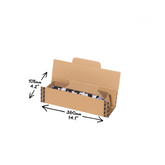 Pop Up Postal Tube - impact buffer edge protection ( PACK OF  50)